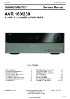 Harman-Kardon AVR-160-230-Service-Manual